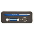 London Ballpoint Pen & Flashlight Gift Set